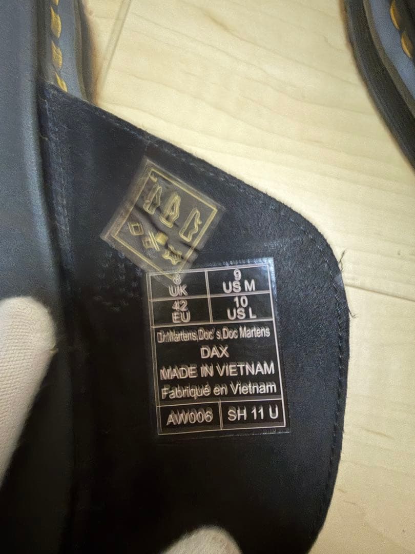 ドクターマーチンの「DAX」サンダル UK8