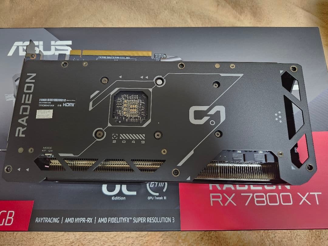 最安値Radeon RX 7800 XT OC Edition 16GB