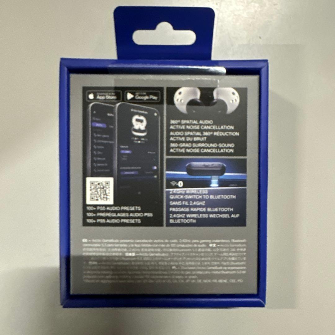 新品 未使用STEELSERIES Arctis GameBuds White