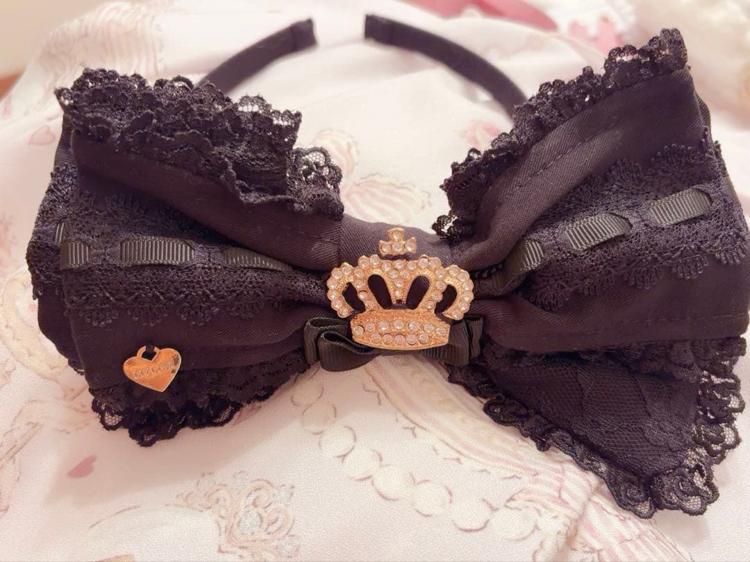 リズリサ ドーリーレースリボンカチューシャ 全色セット