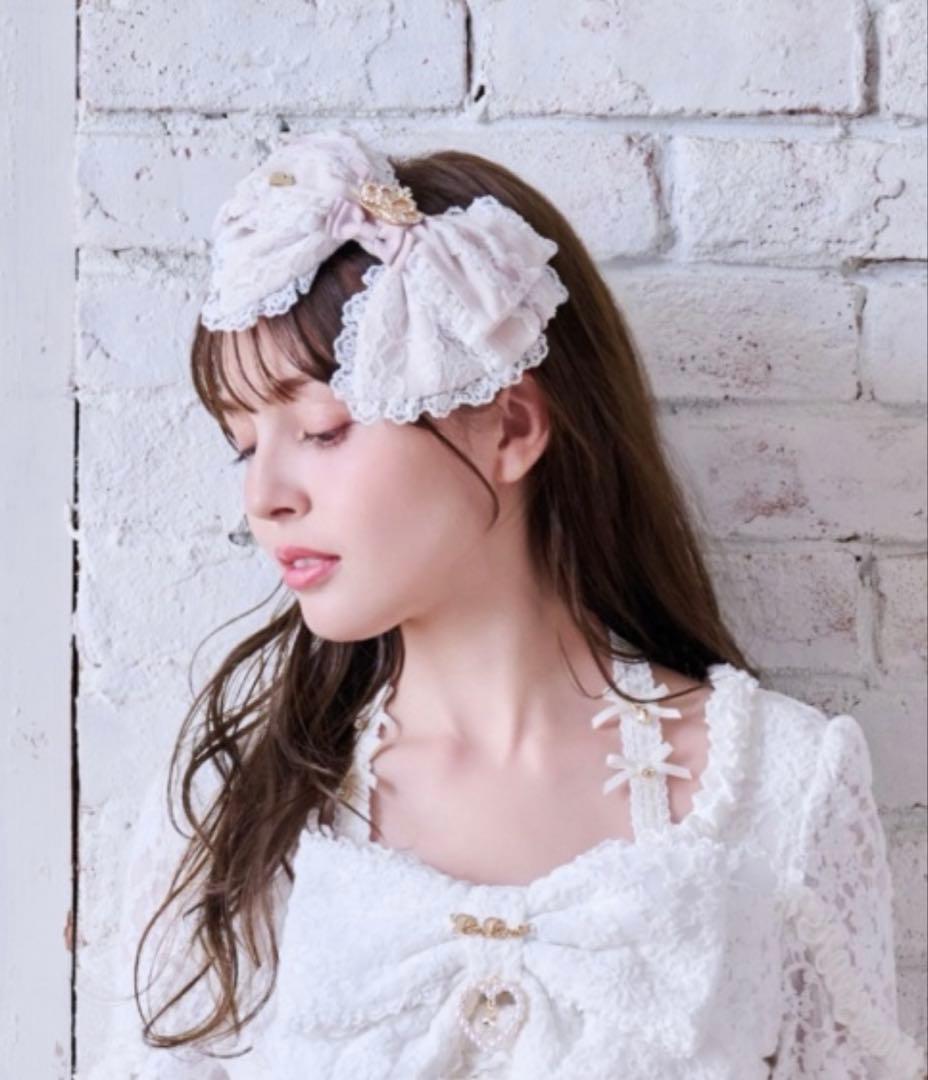 リズリサ ドーリーレースリボンカチューシャ 全色セット