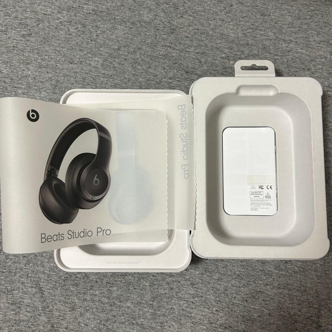 【美品】Beats Studio Pro ワイヤレスヘッドホン ブラック