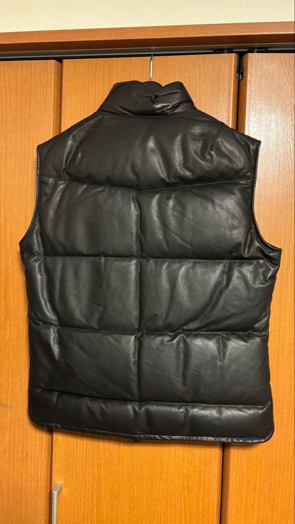BACK LASH ブラック ダウンベスト Lサイズ