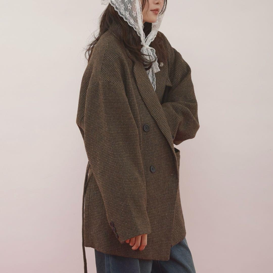 アソートテーラードジャケット ブラウン系