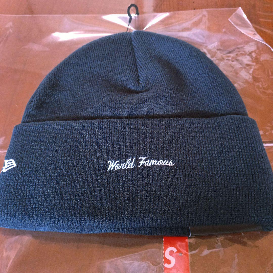 帽子 Supreme New Era Box Logo Beanie Cap Navy