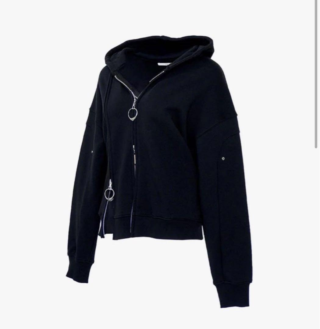 最安値　THEREDTHREAD w zip hoodie long　パーカー