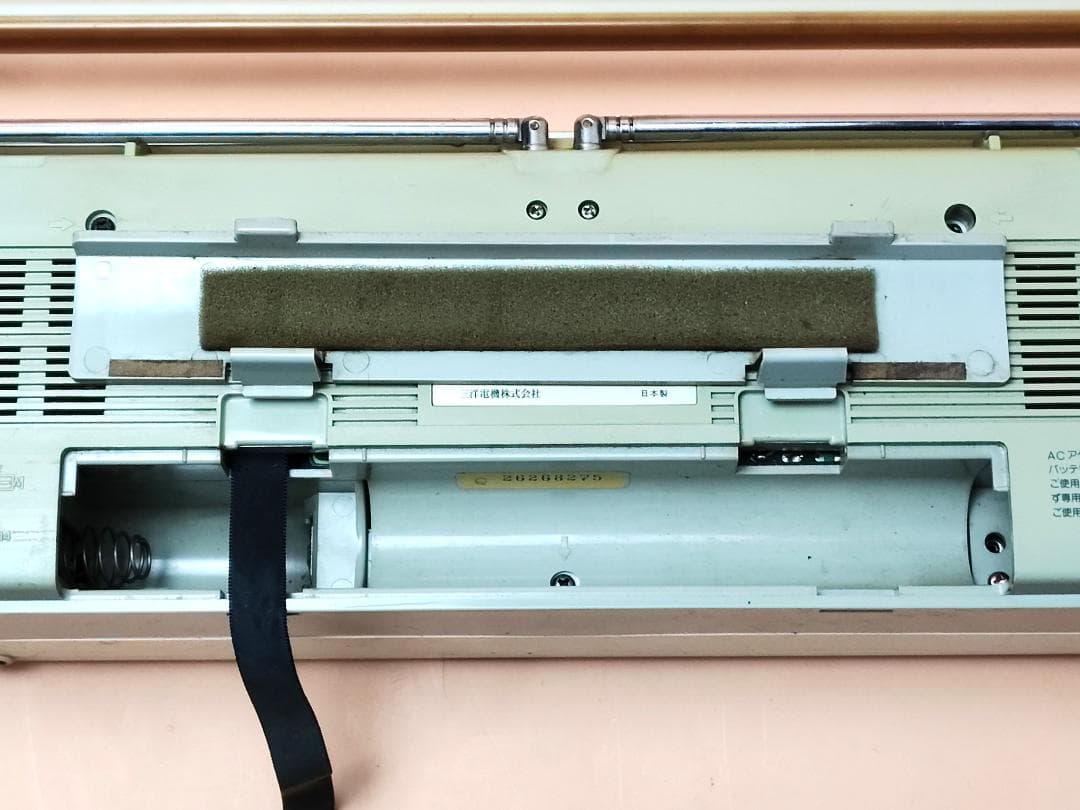 【ジャンク】 SANYO ラジカセ MR-U4SX ラジオのみ動作 昭和 レトロ