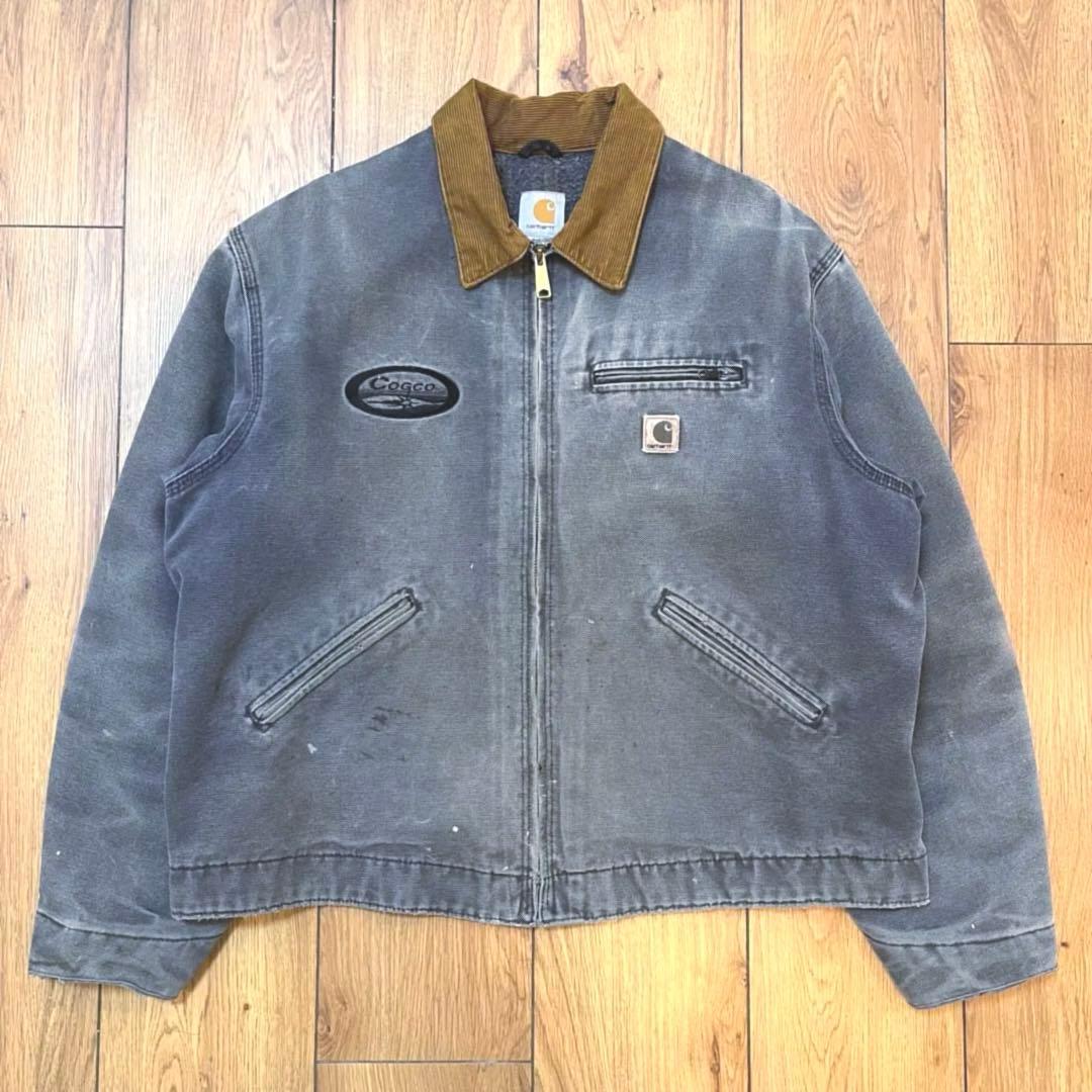 【希少】90s USA製 カーハート デトロイトジャケット J97 PLT