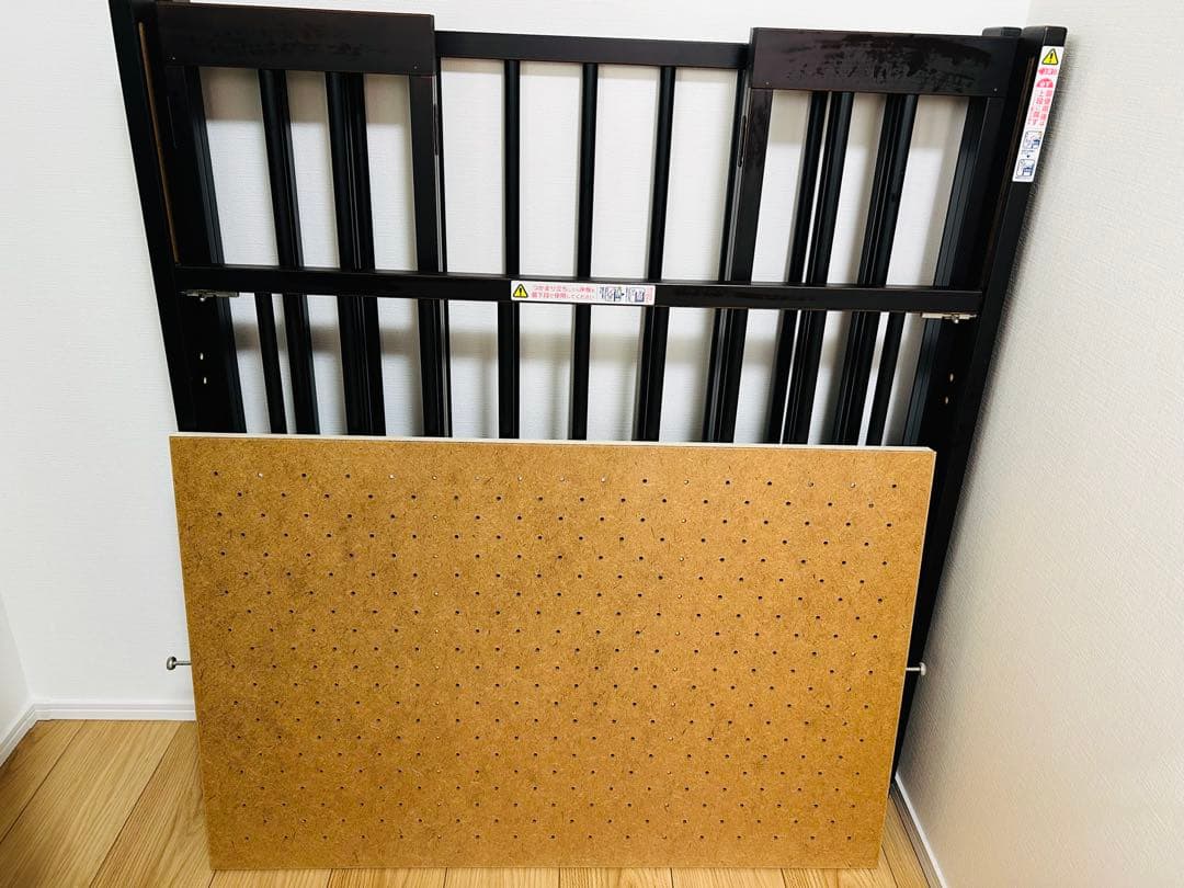 ワンタッチハイベッド　クールミニ　ダークブラウン　発送たのメル便送料込