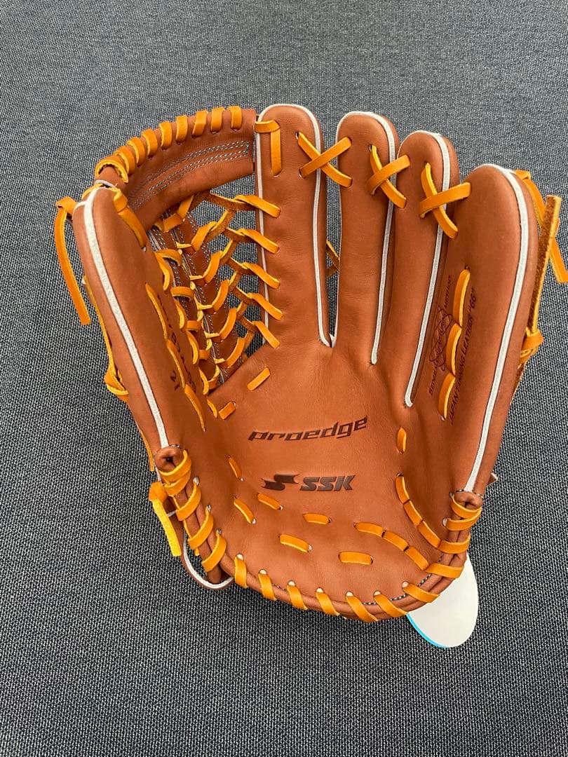 プロエッジ　野球 硬式グローブ 一般用　大人　右投げ　グラブ　外野手　SSK