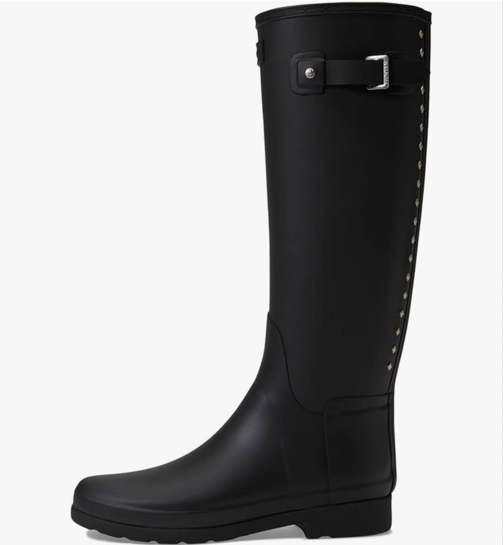 ハンター　長靴　レインシューズ　スタッズ 23cm