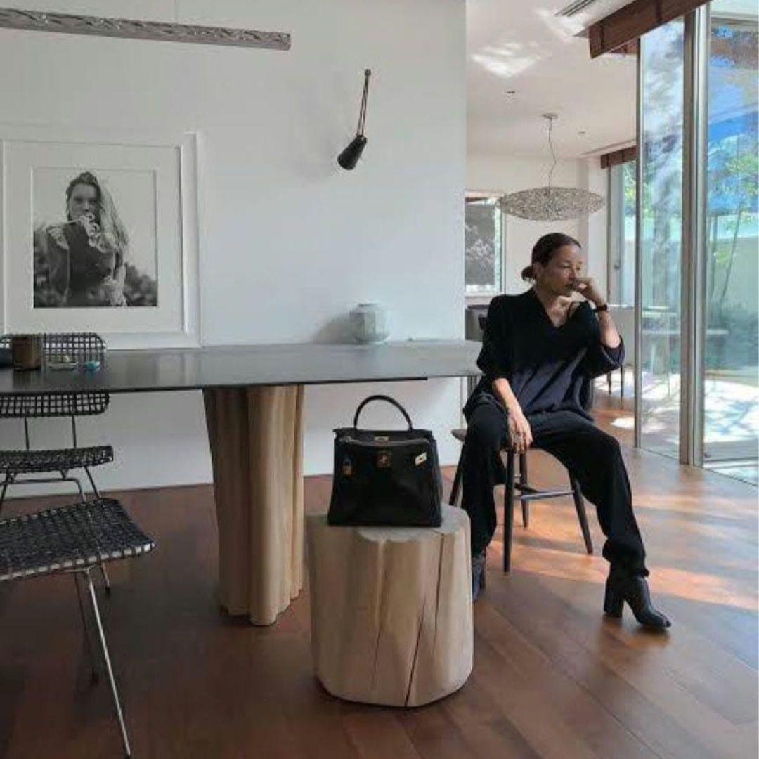 ジェルバゾーニ　Gervasoni ブリック サイドテーブル 切り株 スツール