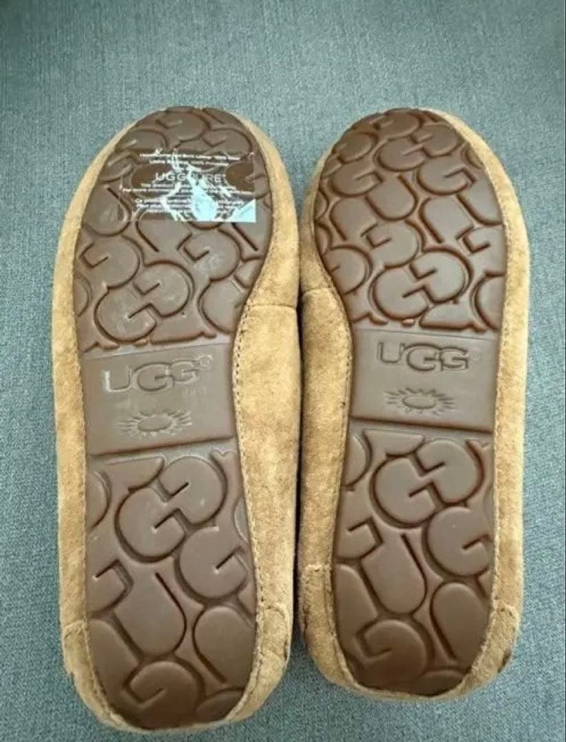 UGG ブラウン系 モカシン　新品未使用　箱付き　24センチ