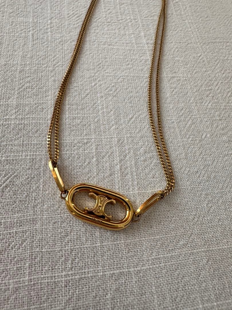 CELINE/マイヨントリオンフネックレス