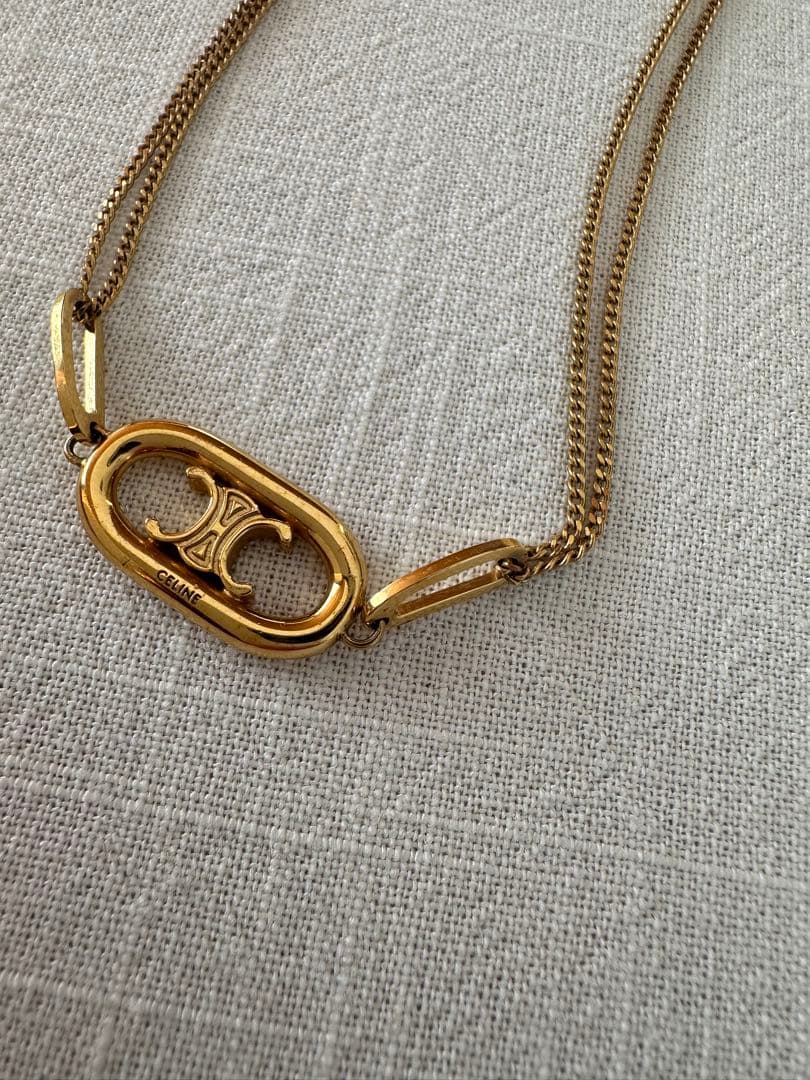 CELINE/マイヨントリオンフネックレス
