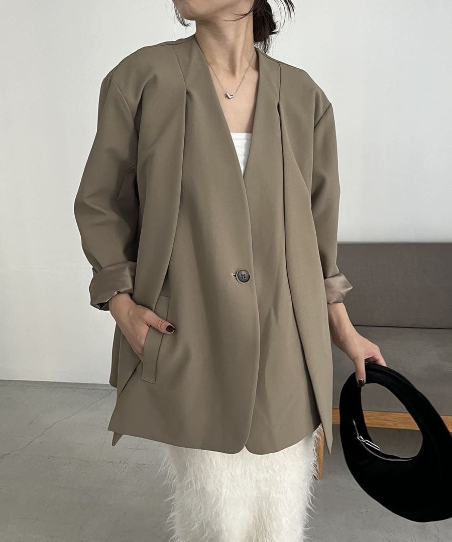 【ii】VERSEAU/ヴェルソー スリットスリーブジャケット