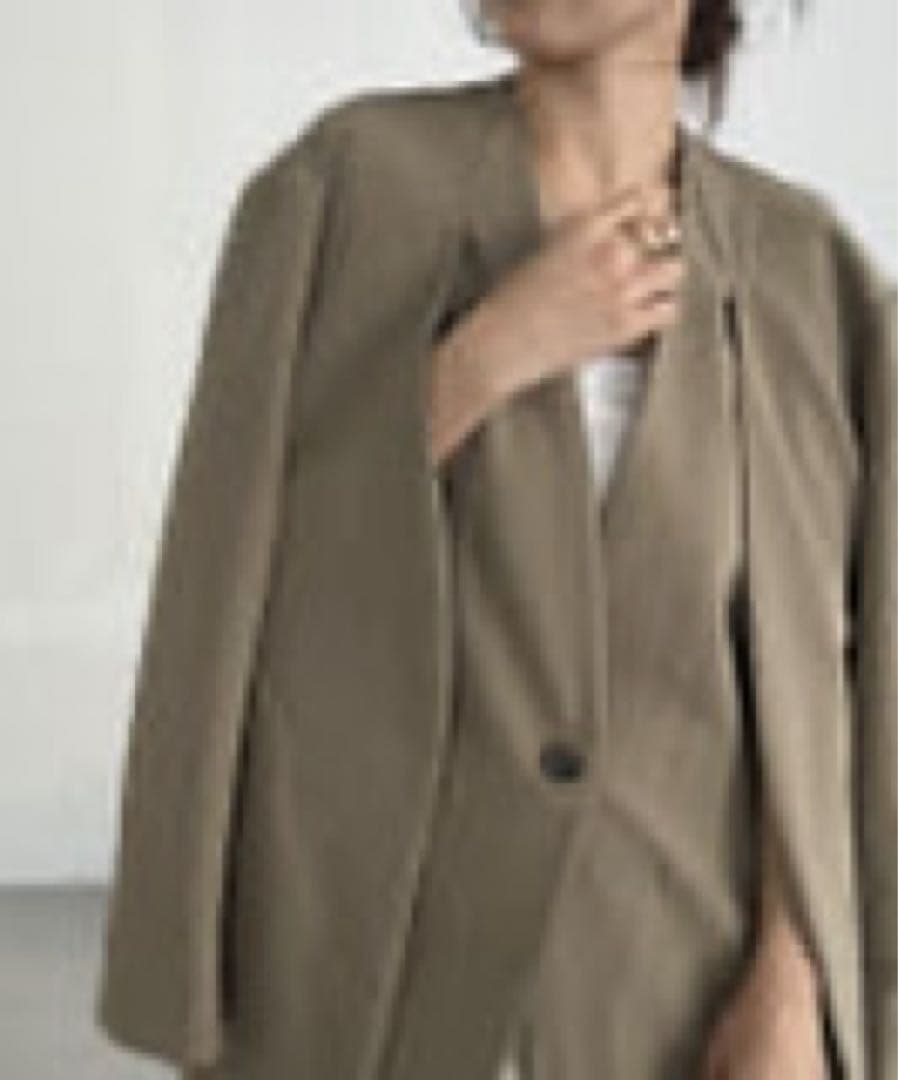 【ii】VERSEAU/ヴェルソー スリットスリーブジャケット