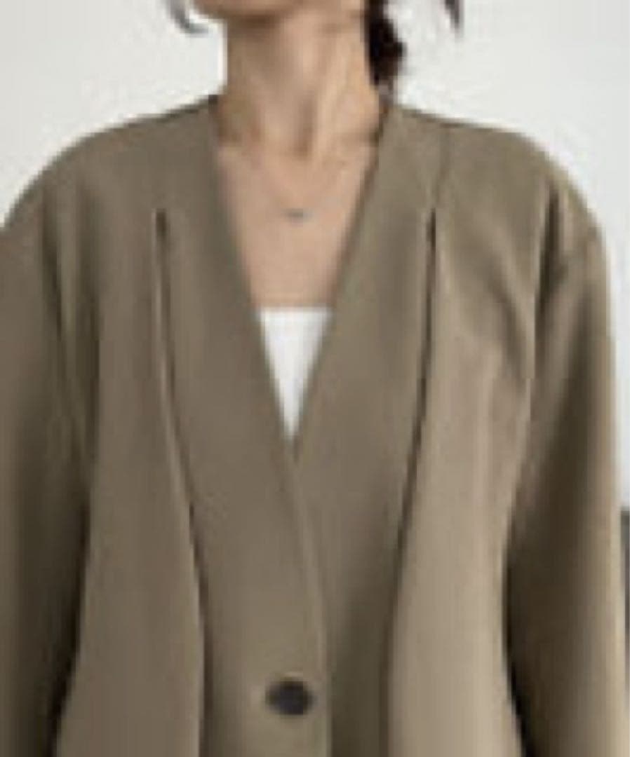 【ii】VERSEAU/ヴェルソー スリットスリーブジャケット