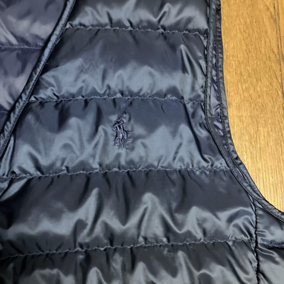 ラルフローレン　ダウンベスト　パフォーマンス　インナーダウン　ネイビー　M
