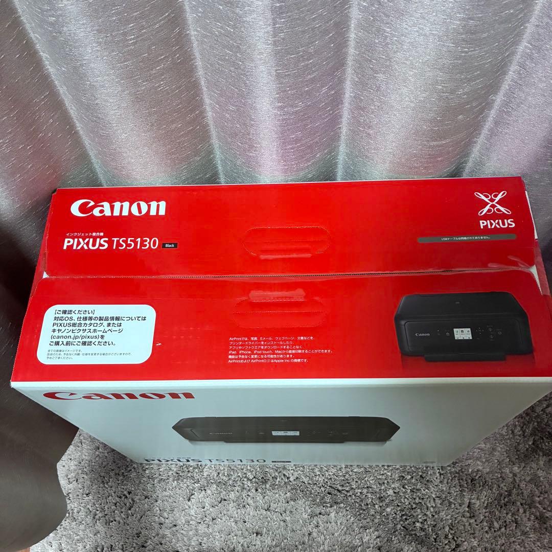 新品キヤノン インクジェット複合機 BLACK PIXUS TS5130 BK