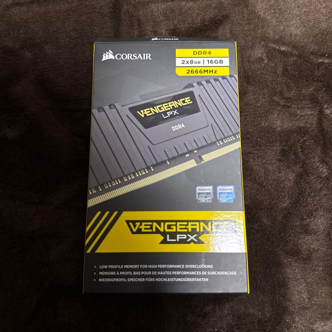 【動作確認済】Corsair Vengeance LPX DDR4 16GB×2