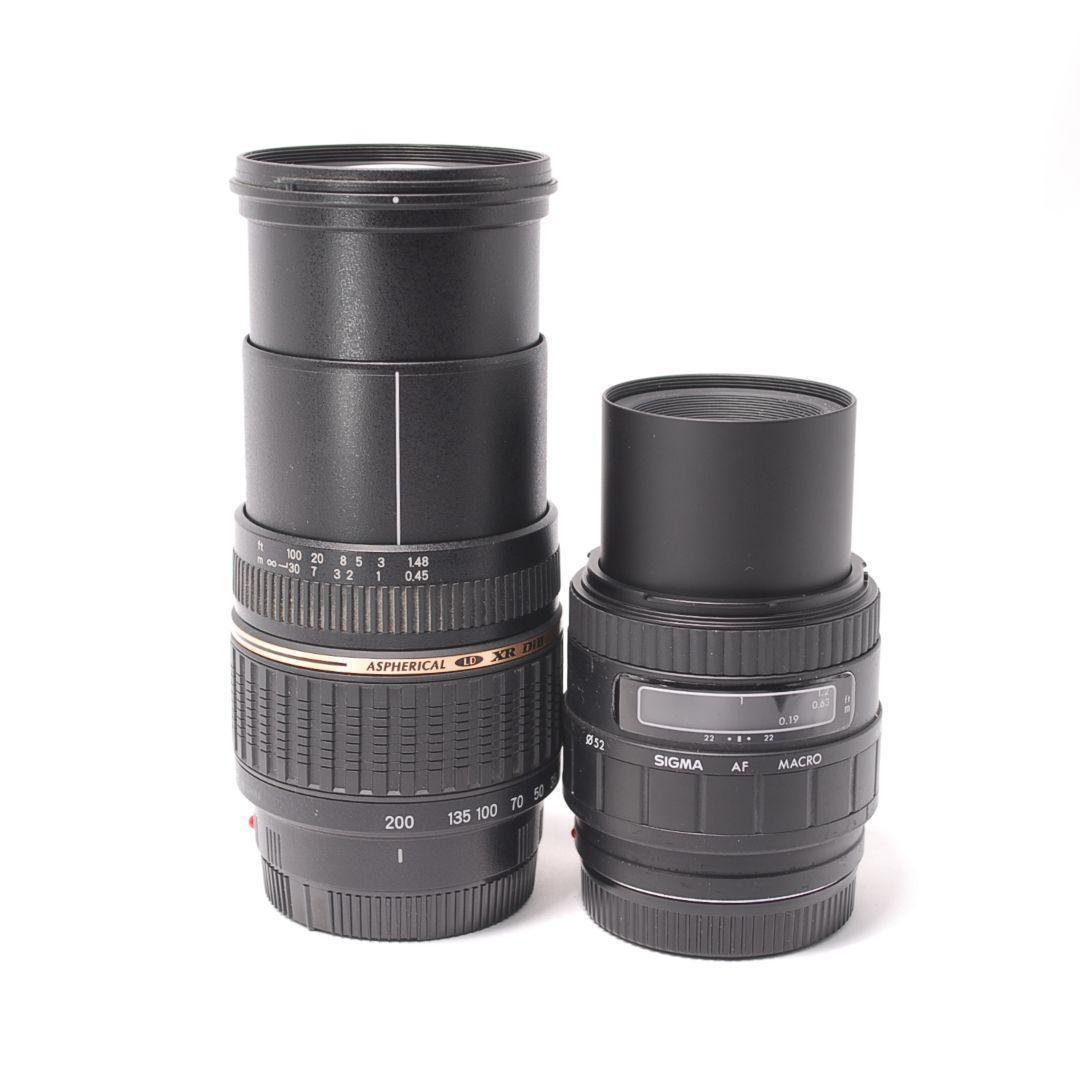 ❤即購入1000円OFF❤ ソニー α700 マクロ単焦点 × 高倍率レンズ