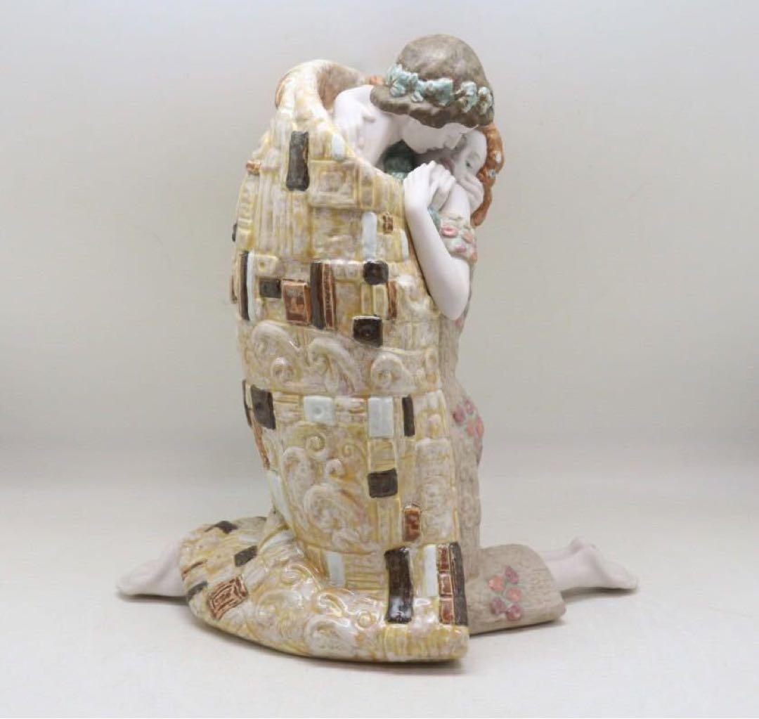 最終価格✨レア度Max Lladro リヤドロ　クリムトの接吻　廃盤品