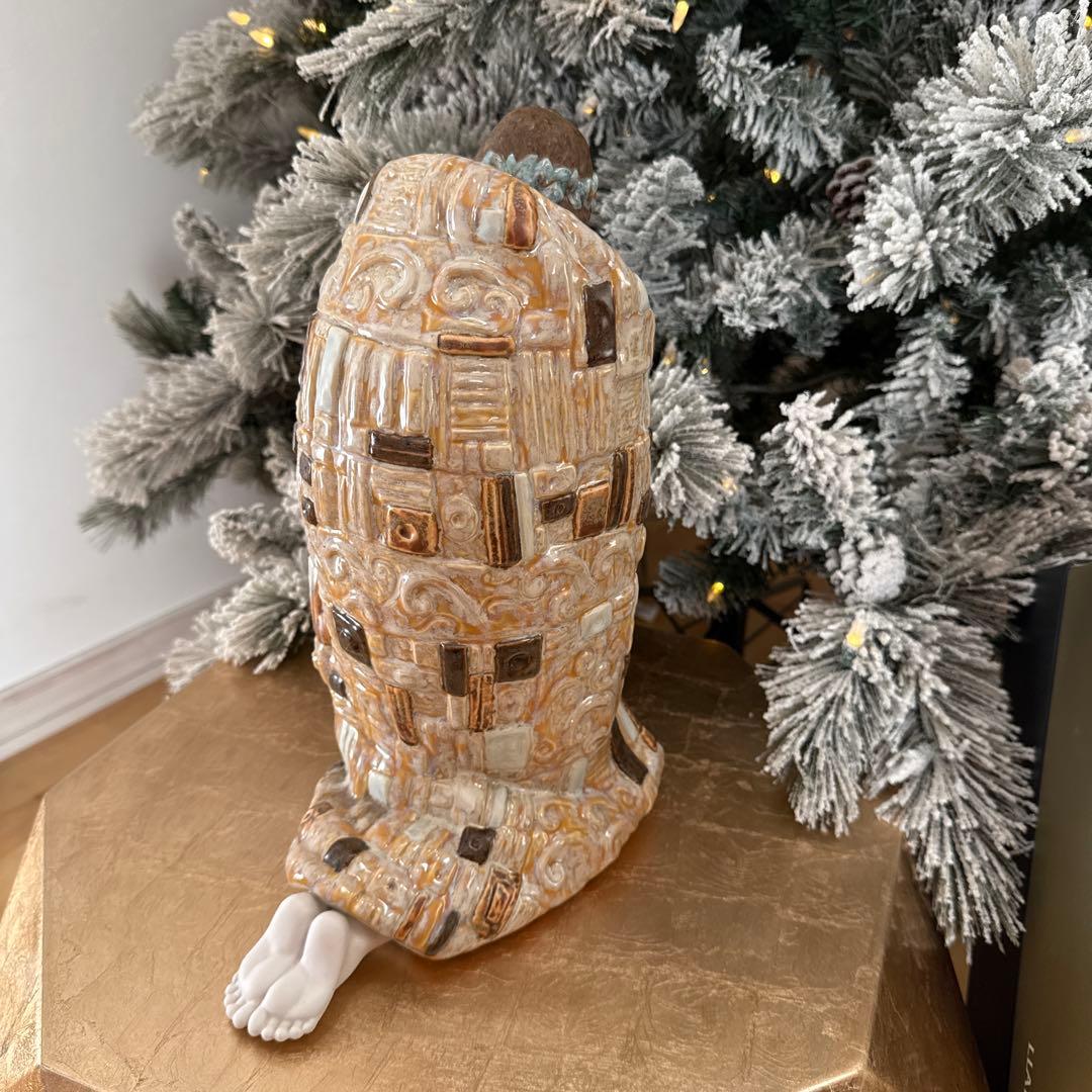 最終価格✨レア度Max Lladro リヤドロ　クリムトの接吻　廃盤品