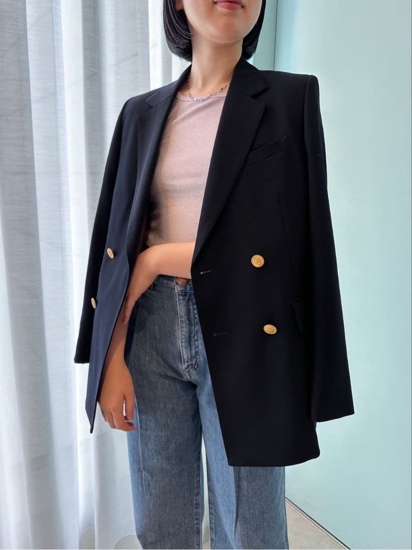 新品【MACPHEE】ビンテージギャバジン ダブルブレストジャケット