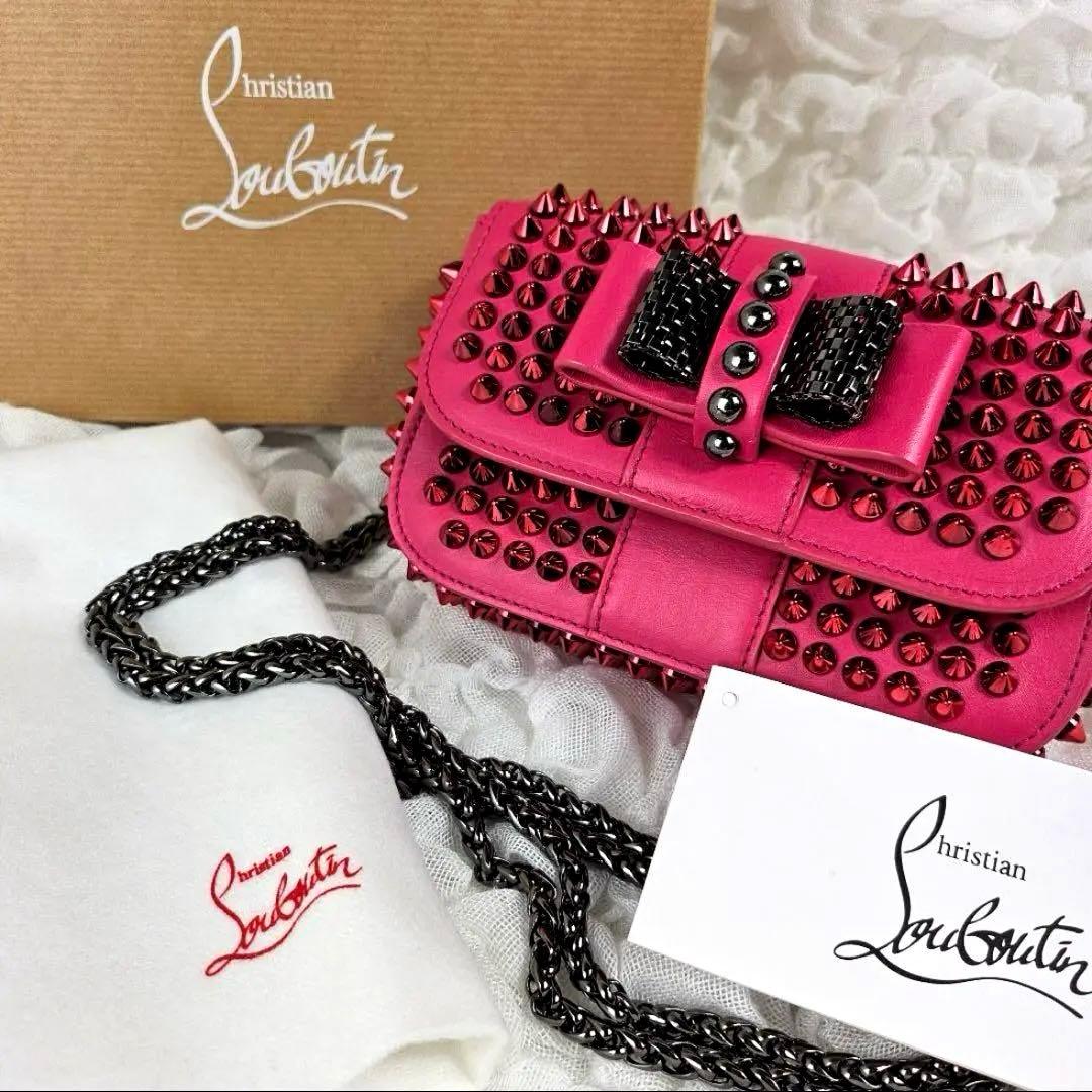 ア*ラ様 【値下げ】ルブタン ショルダーバッグ