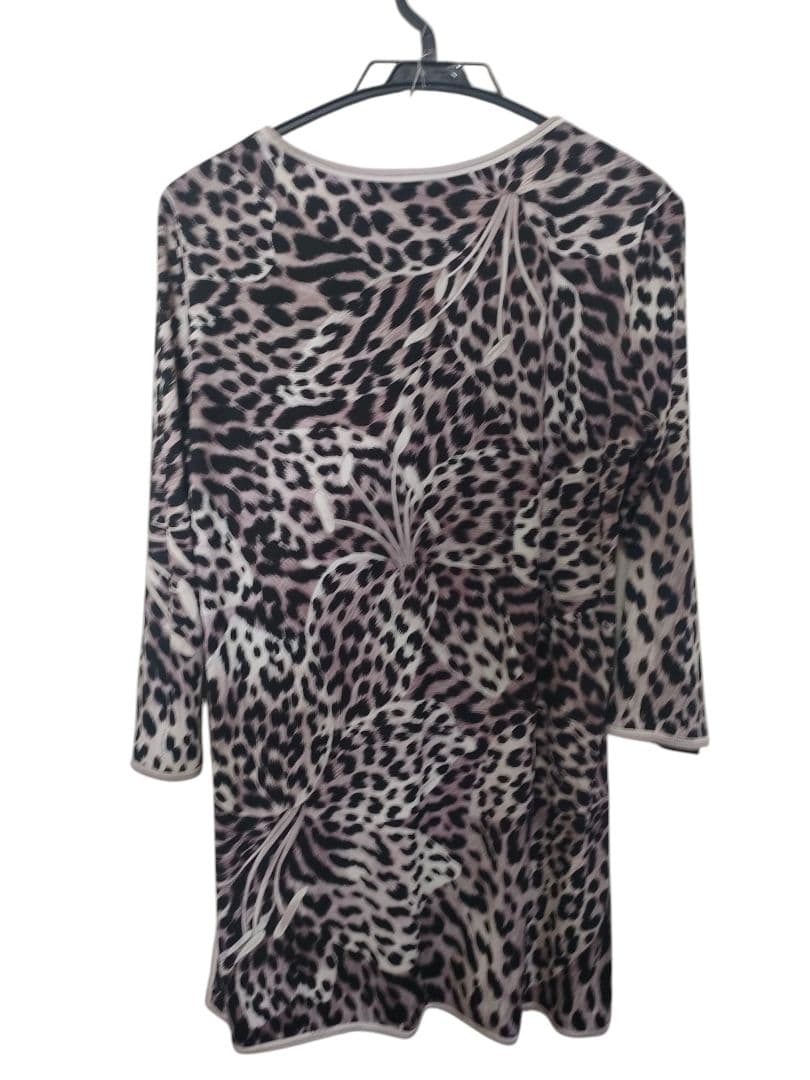 d16 超美品　レオナール　LEONARD　トップス　チュニック　カンカン素材