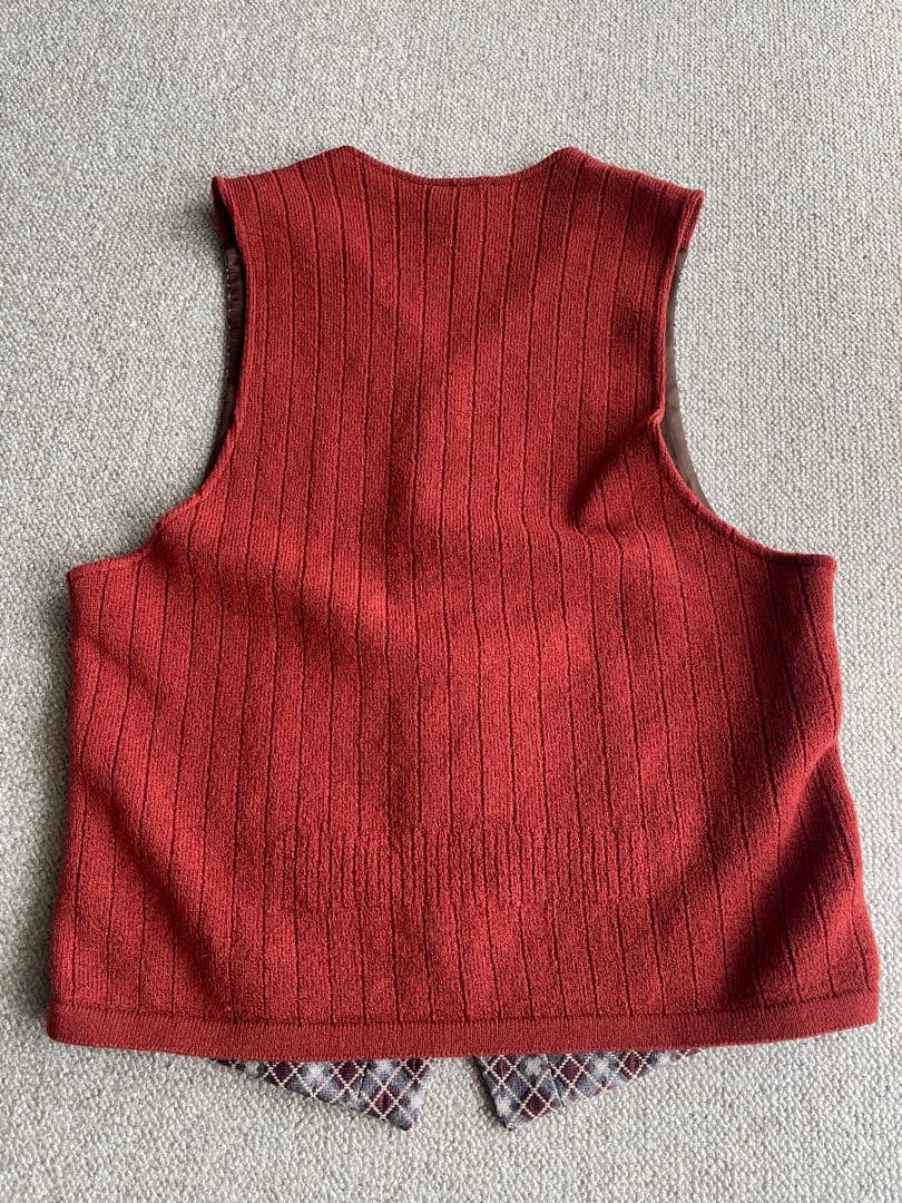 DRIES VAN NOTEN ドリスヴァンノッテン シルク チェック ベスト