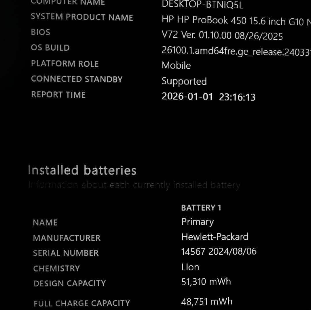 2024年8月 HP 良好 爆速 13世代 i5 32GB SSD 1TB
