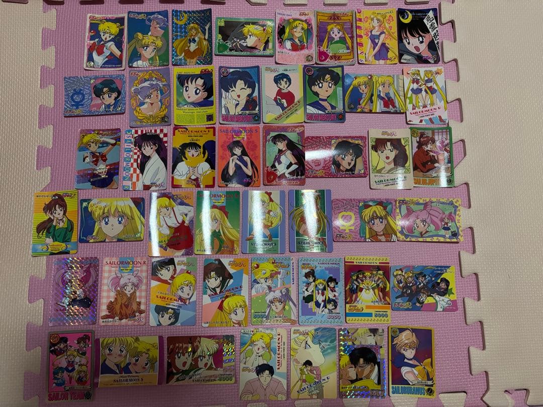 セーラームーン　レア　カード　47枚　セット　まとめ売り　お値下げしました