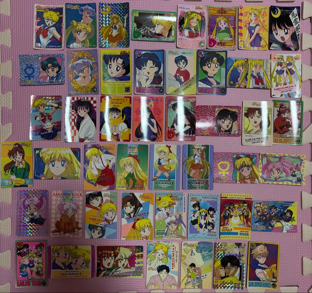 セーラームーン　レア　カード　47枚　セット　まとめ売り　お値下げしました