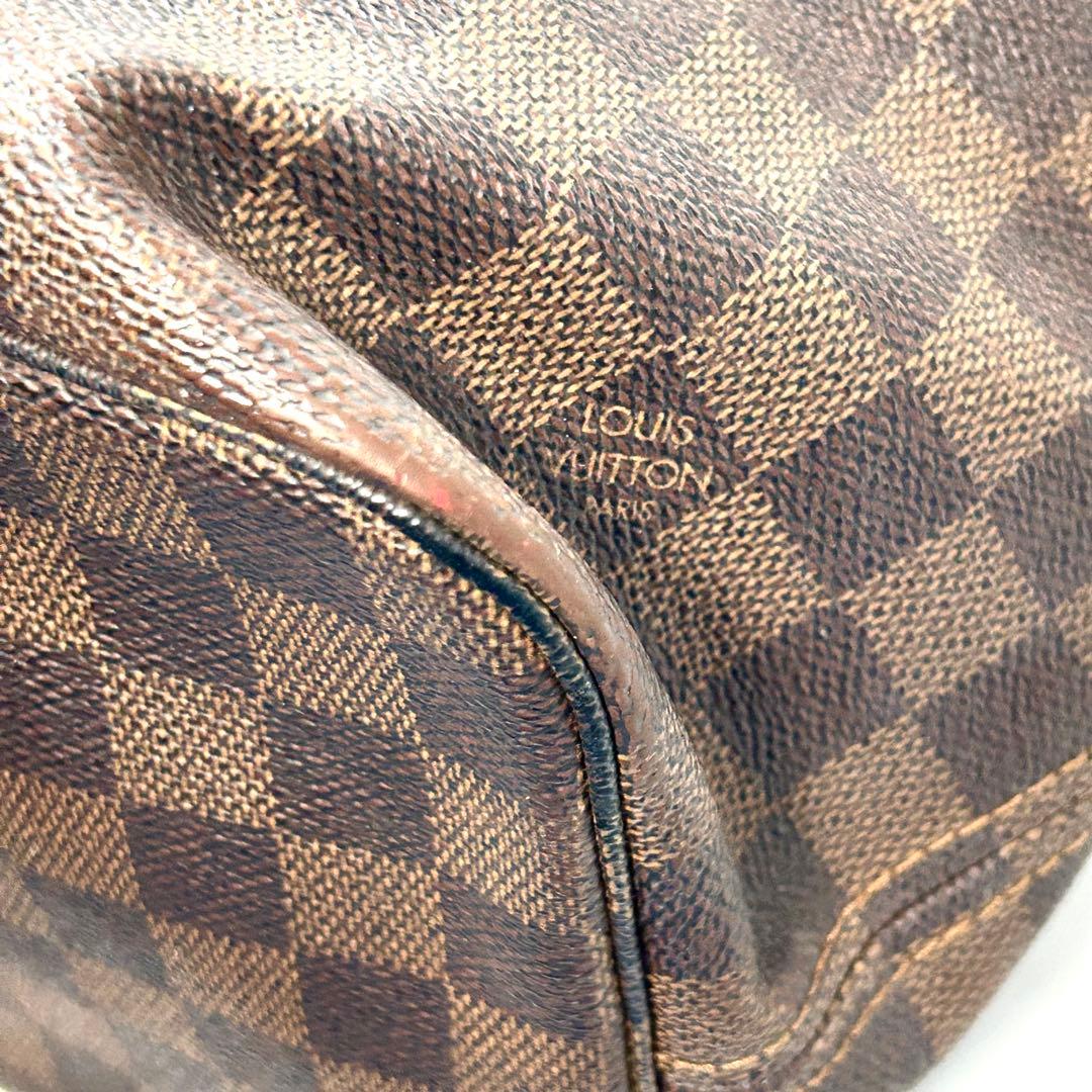 ルイヴィトン　ダミエ　ネヴゥーフル　ハンドバッグ　取手破損　ジャンク