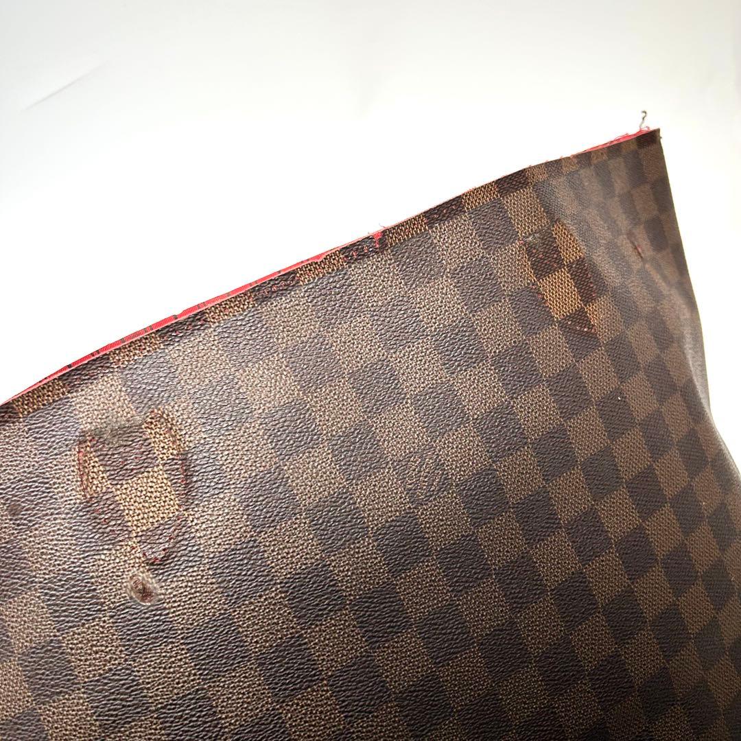 ルイヴィトン　ダミエ　ネヴゥーフル　ハンドバッグ　取手破損　ジャンク