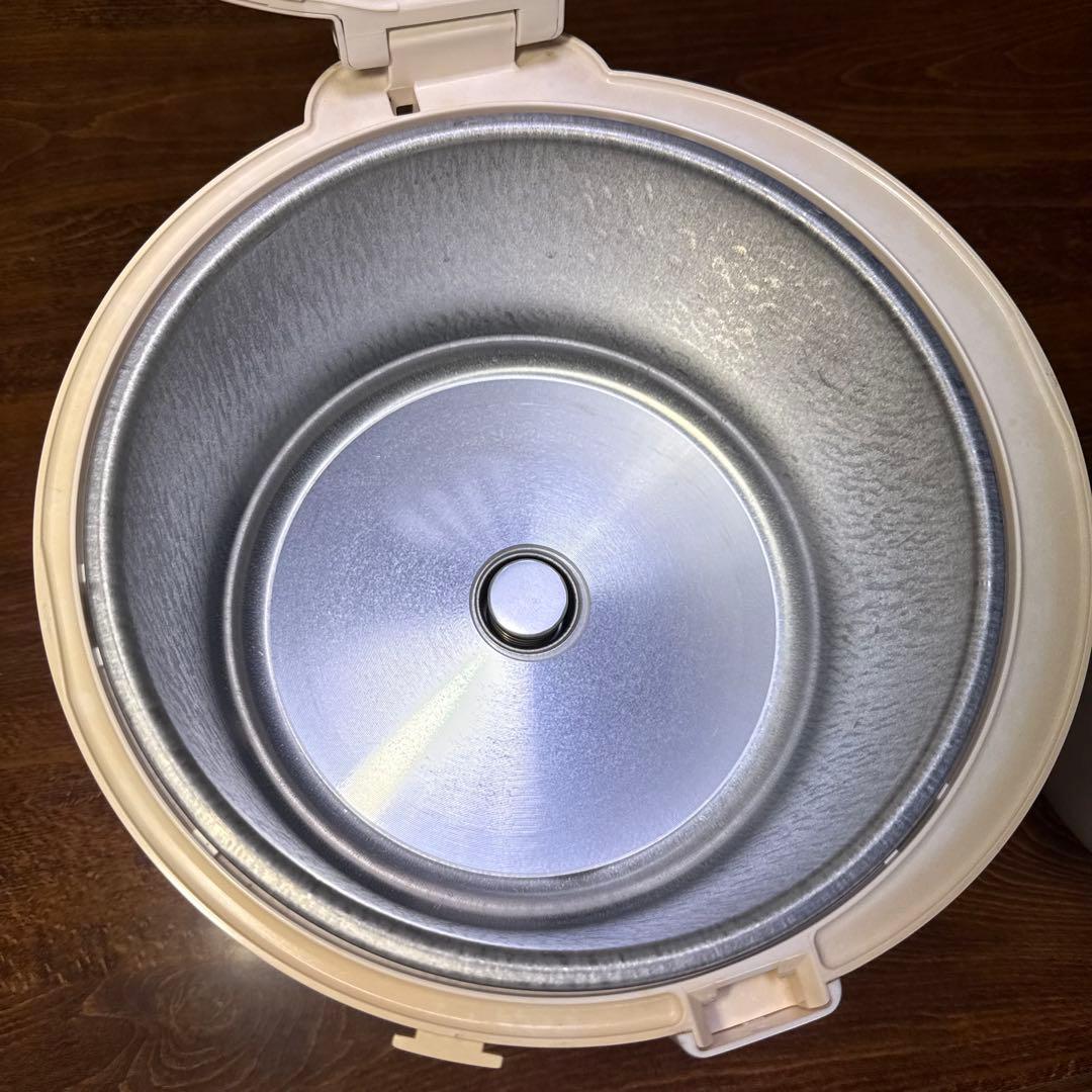 【レア】象印 炊飯器 NMP-E15 8.5合 大容量 花柄 昭和レトロ 家電