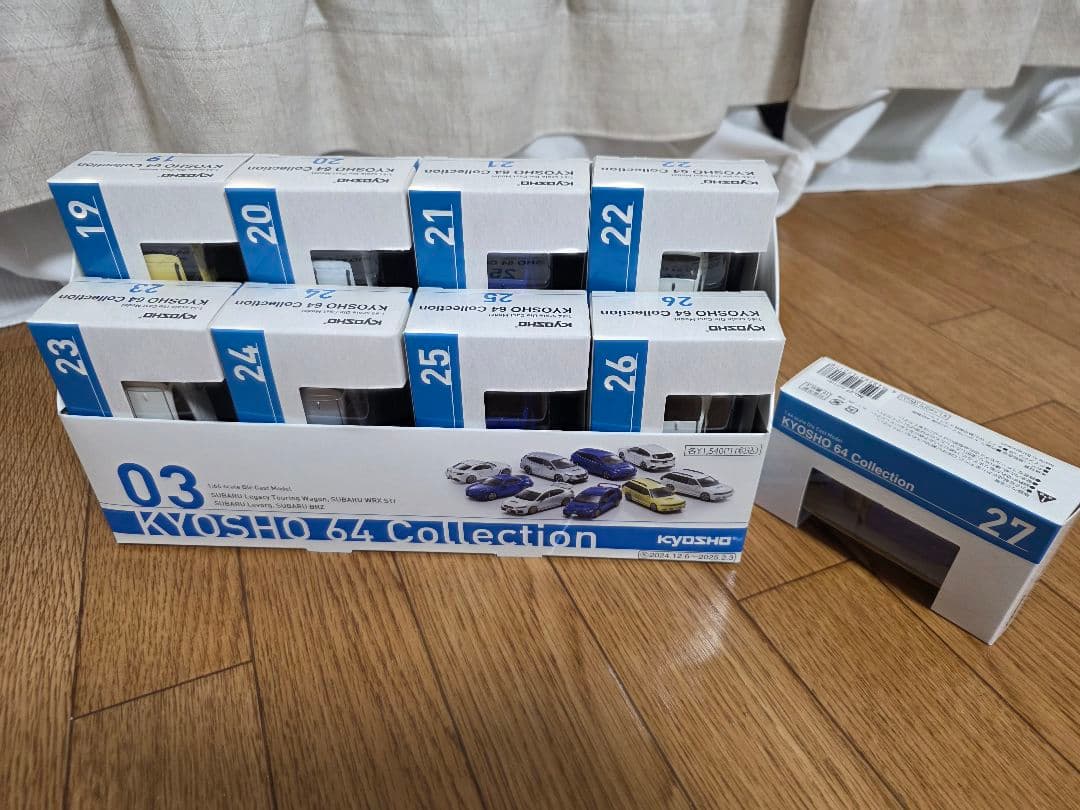 京商　KYOSHO 64コレクション 19-26と27 subaru