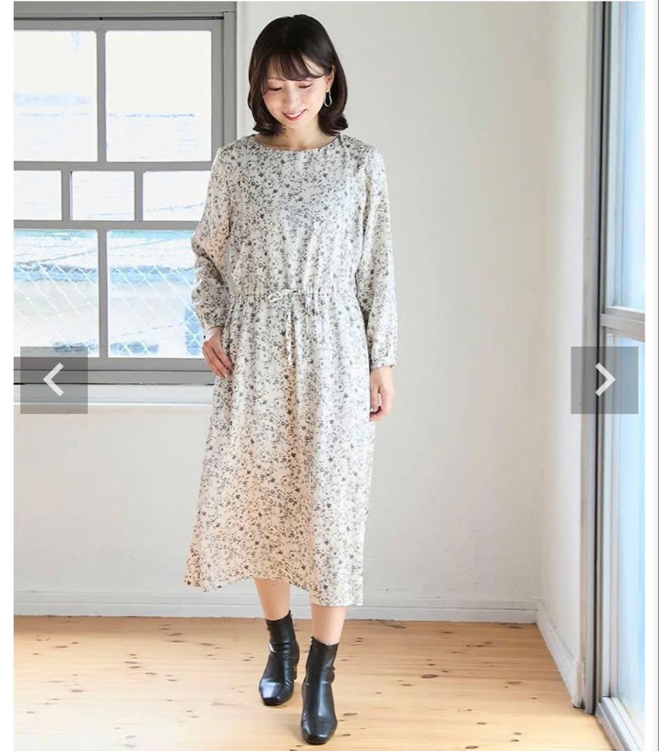 美品★モーハウス　日本製　授乳用ワンピース