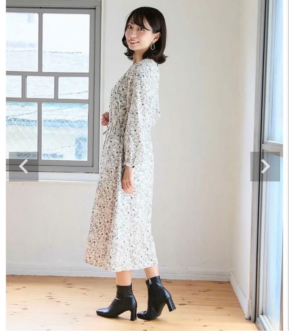 美品★モーハウス　日本製　授乳用ワンピース