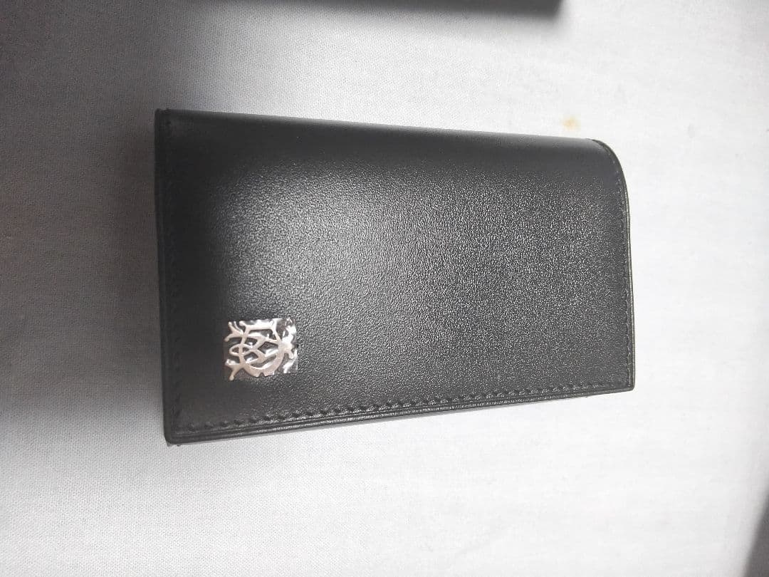 ダンヒル　dunhill ブラック レザー キーケース　高島屋 購入品