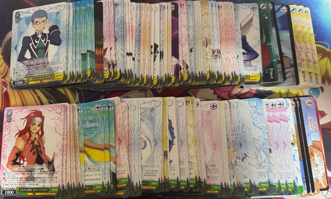 ヴァイスシュヴァルツ　テイルズシリーズTD込み4コン