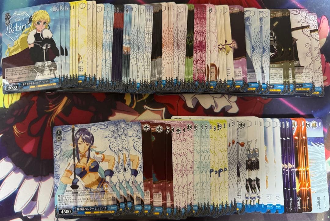 ヴァイスシュヴァルツ　テイルズシリーズTD込み4コン