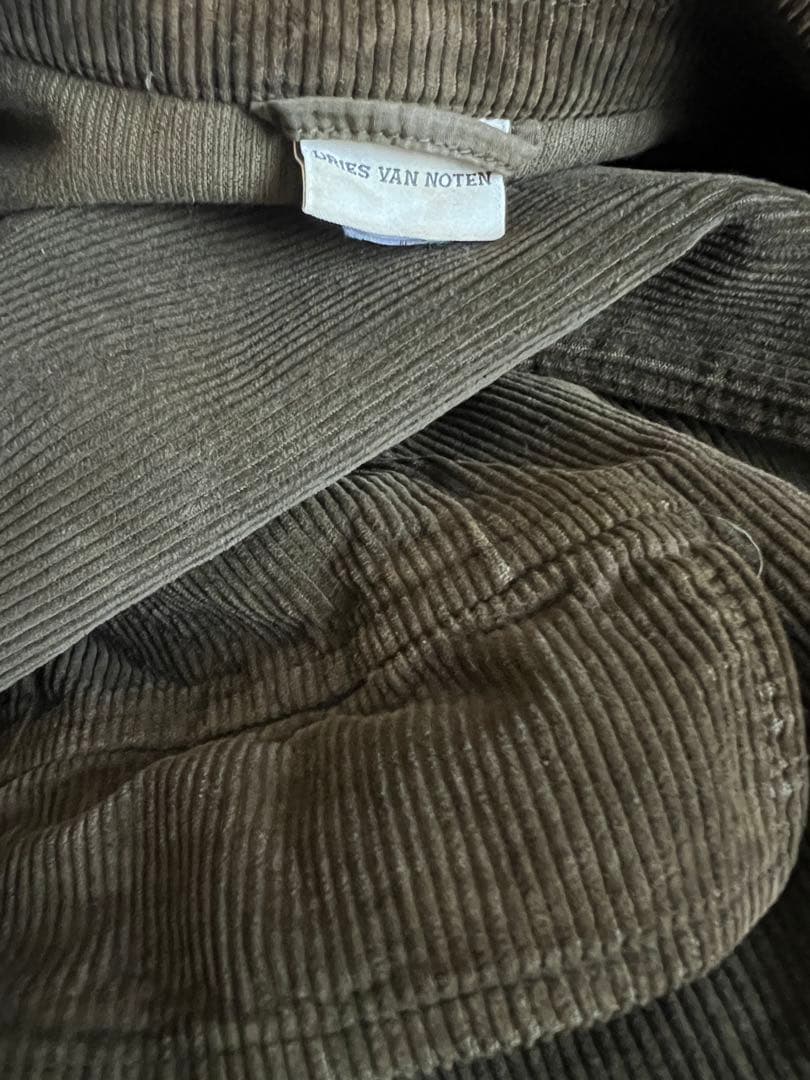 ドリスヴァンノッテン コーデュロイ ジャケット ライカ 48