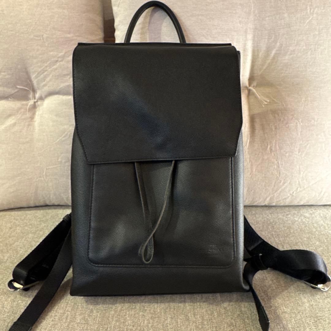 フジタカギャラリー ワープロラックス レザーリュック ブラック