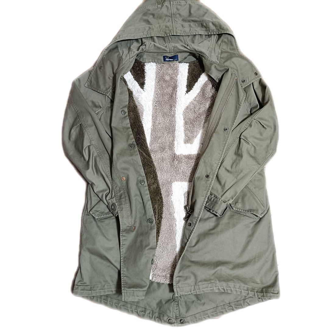 美品☆即日発送　フレッドペリー ユニオンジャック ライナー モッズコート M