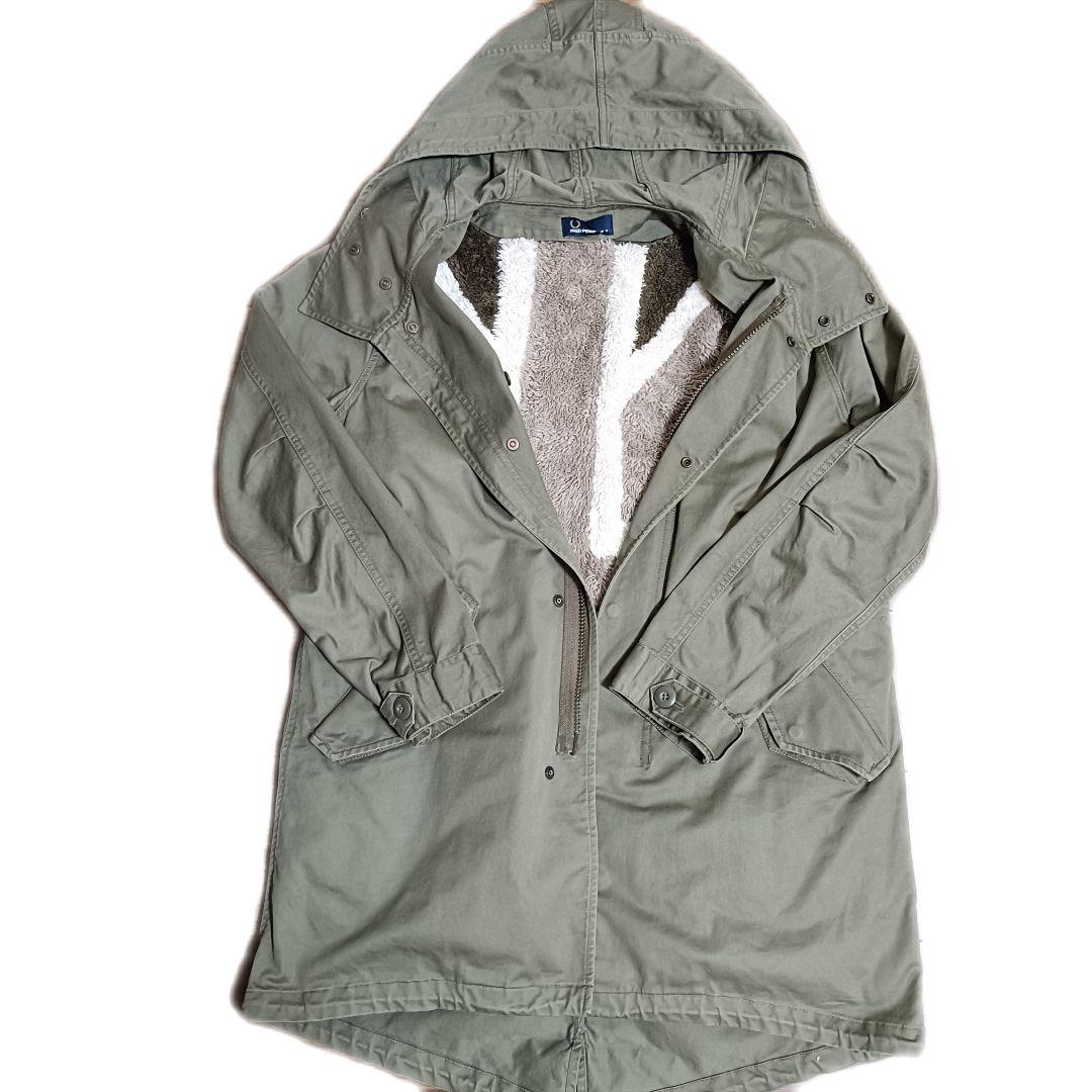 美品☆即日発送　フレッドペリー ユニオンジャック ライナー モッズコート M