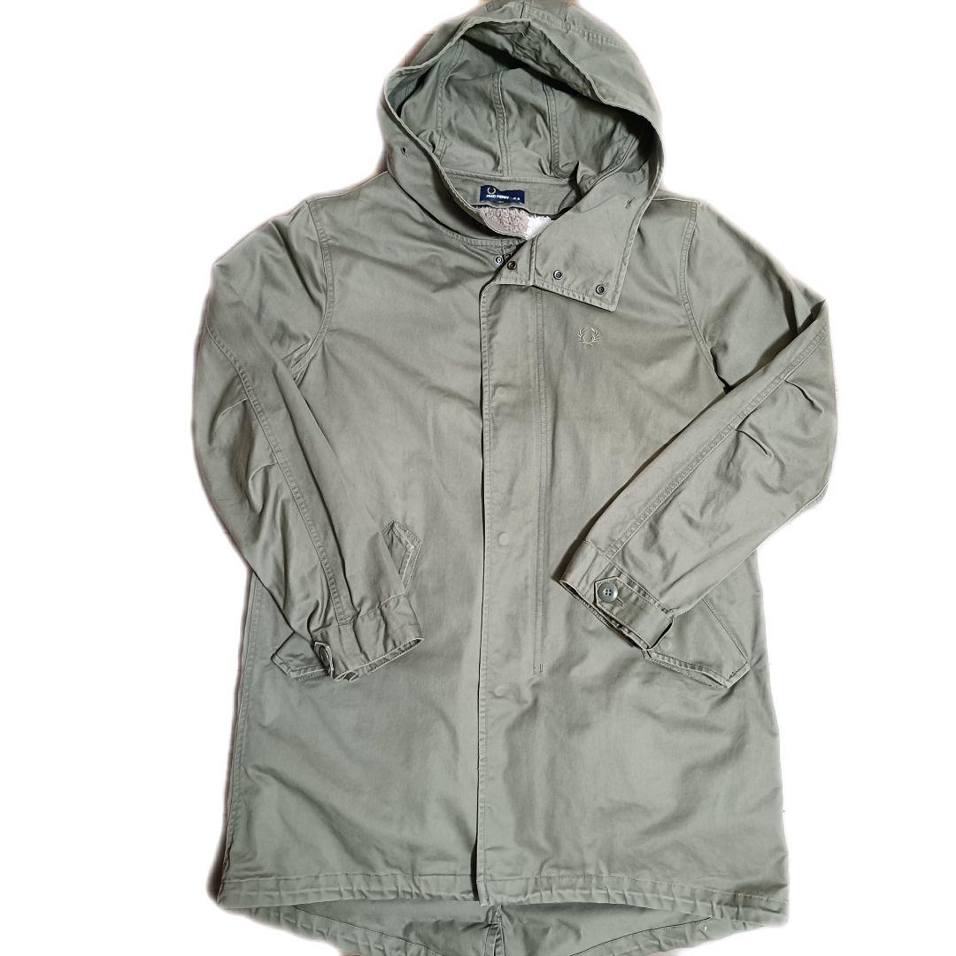 美品☆即日発送　フレッドペリー ユニオンジャック ライナー モッズコート M