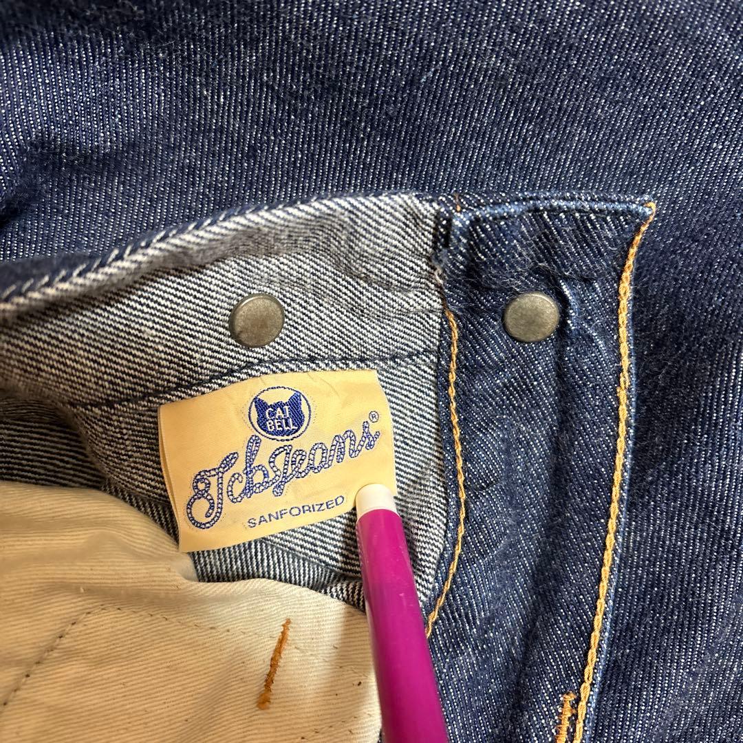 TCB jeans Hard Working Cat Hero セットアップ